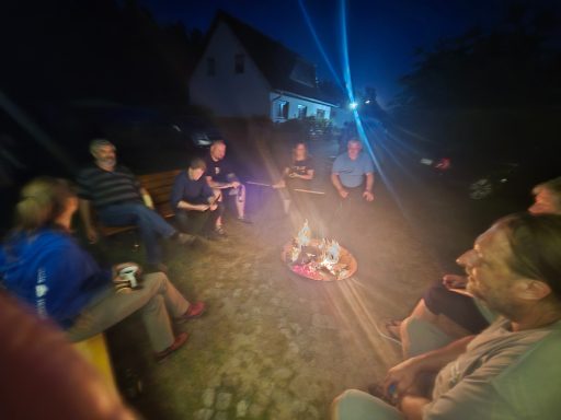 Zum Abschluss, gemütliches zusammensitzen