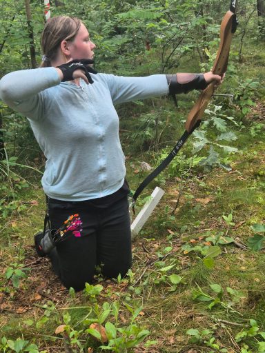Training mal im Knien